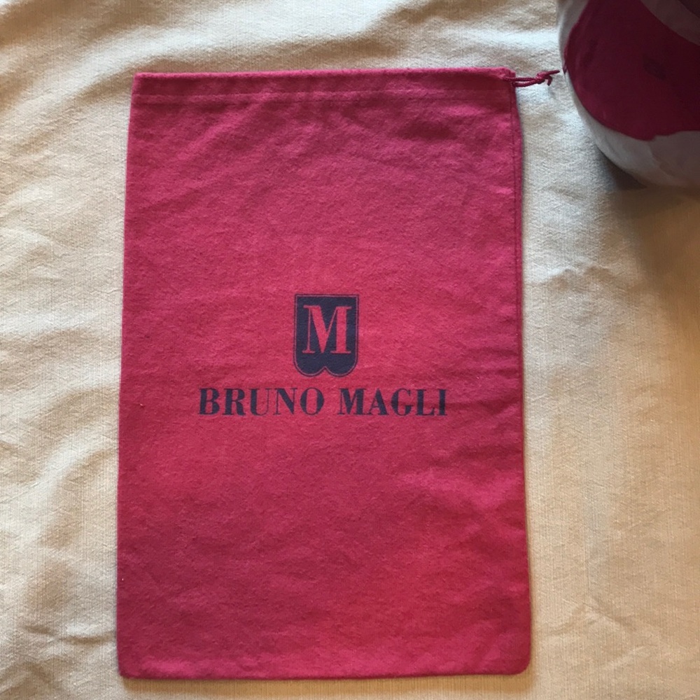 Bruno Magli drawstring shoe dust bag. Never used.